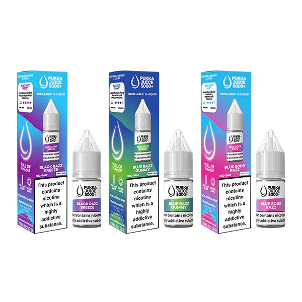 20mg Pukka Juice 5000+ 10ml Nic Salt (50VG/50PG) - DMVapes