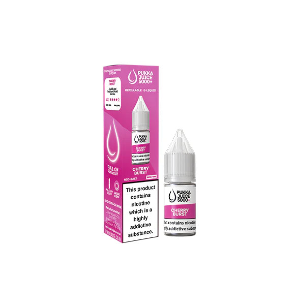 20mg Pukka Juice 5000+ 10ml Nic Salt (50VG/50PG) - DMVapes