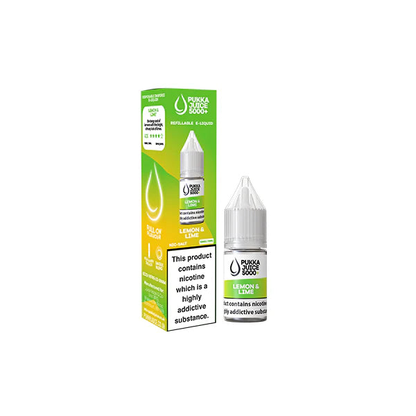 20mg Pukka Juice 5000+ 10ml Nic Salt (50VG/50PG) - DMVapes