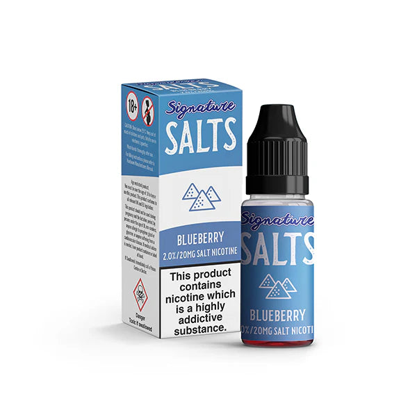 20mg Signature Salts By Signature Vapours 10ml Nic Salt (50VG/50PG) - DMVapes