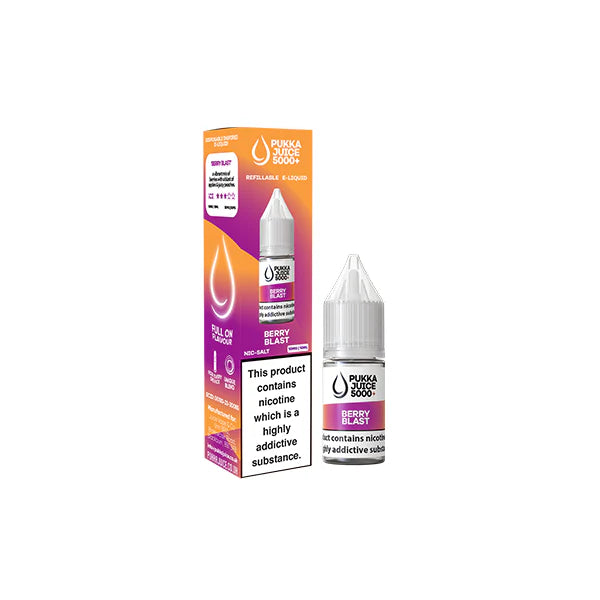 20mg Pukka Juice 5000+ 10ml Nic Salt (50VG/50PG) - DMVapes