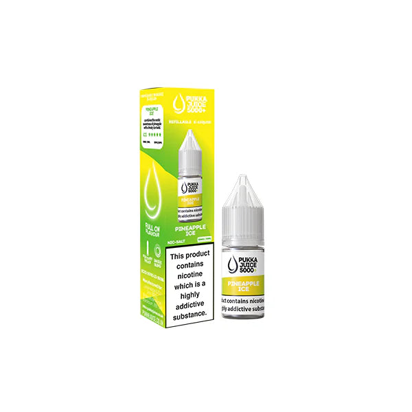 20mg Pukka Juice 5000+ 10ml Nic Salt (50VG/50PG) - DMVapes