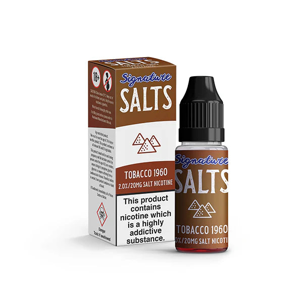 20mg Signature Salts By Signature Vapours 10ml Nic Salt (50VG/50PG) - DMVapes