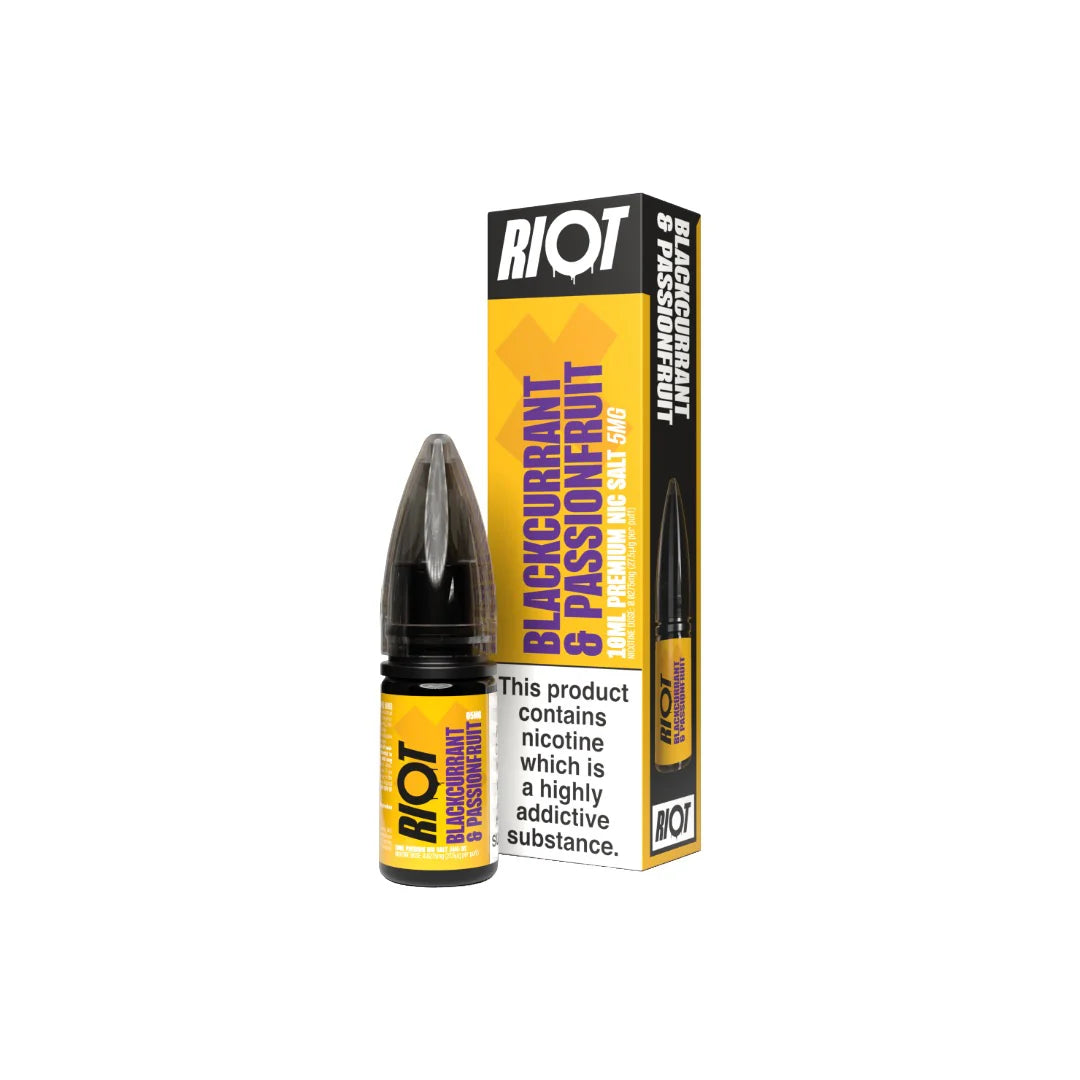 5mg RIOT X 10ml Nic Salts by Riot Squad (50VG/50PG) - DMVapes