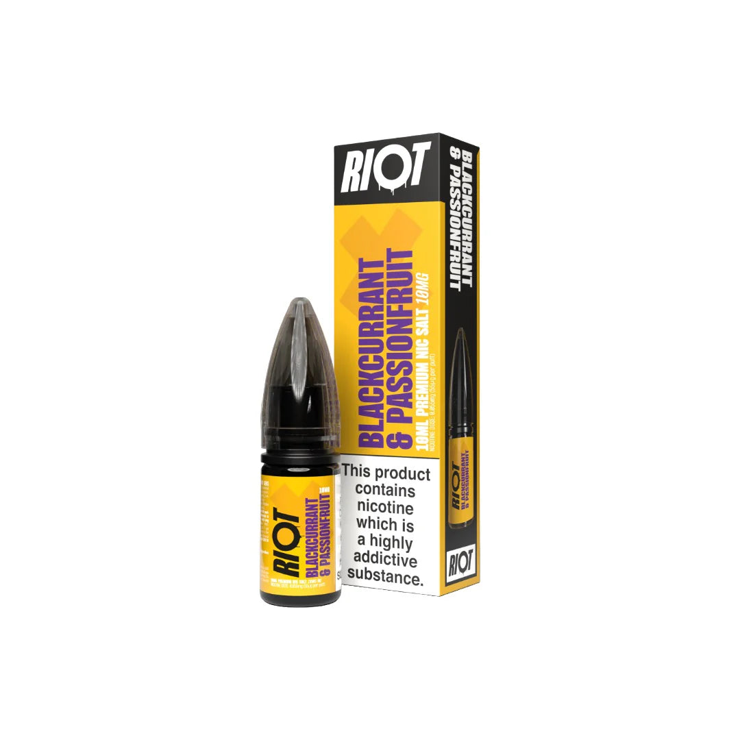 10mg RIOT X 10ml Nic Salts by Riot Squad (50VG/50PG) - DMVapes