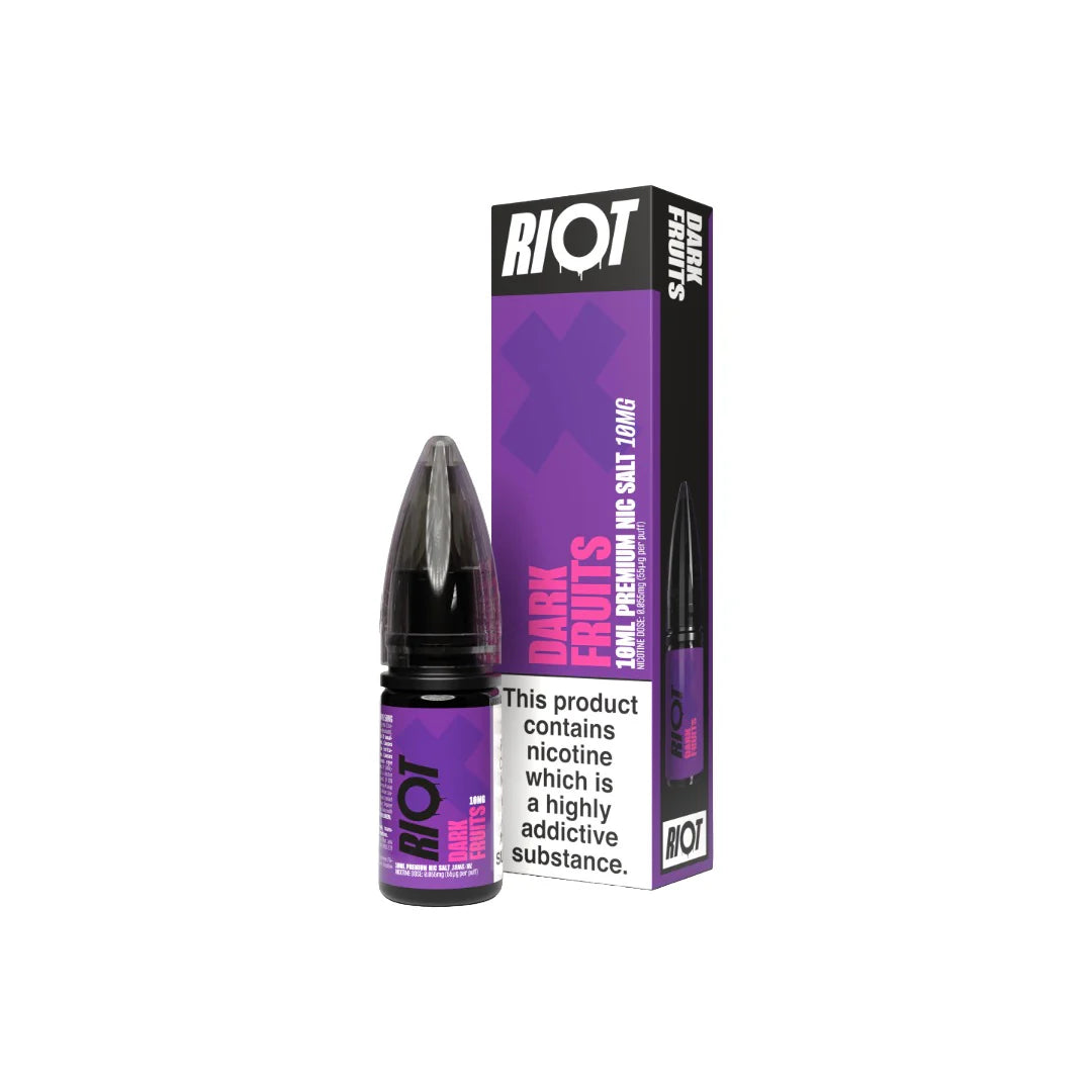 10mg RIOT X 10ml Nic Salts by Riot Squad (50VG/50PG) - DMVapes