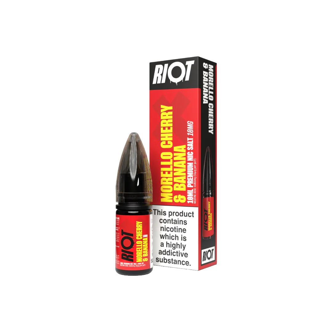 10mg RIOT X 10ml Nic Salts by Riot Squad (50VG/50PG) - DMVapes