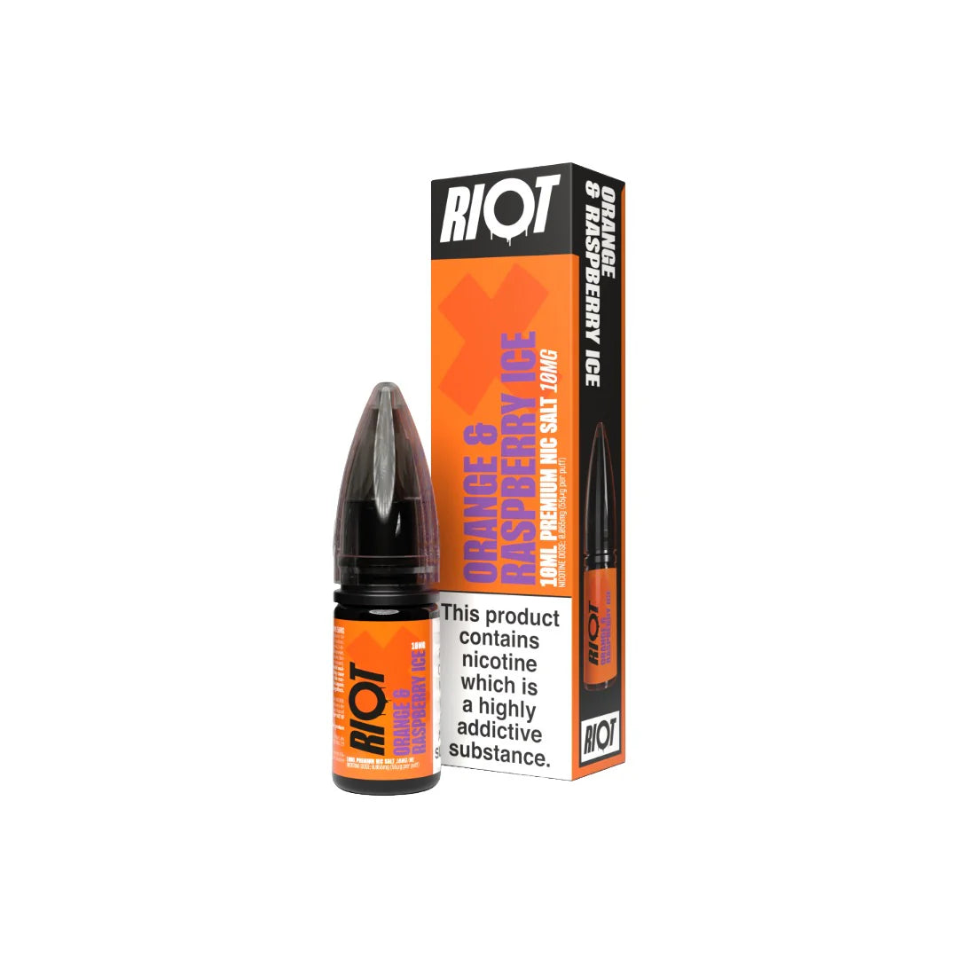 10mg RIOT X 10ml Nic Salts by Riot Squad (50VG/50PG) - DMVapes