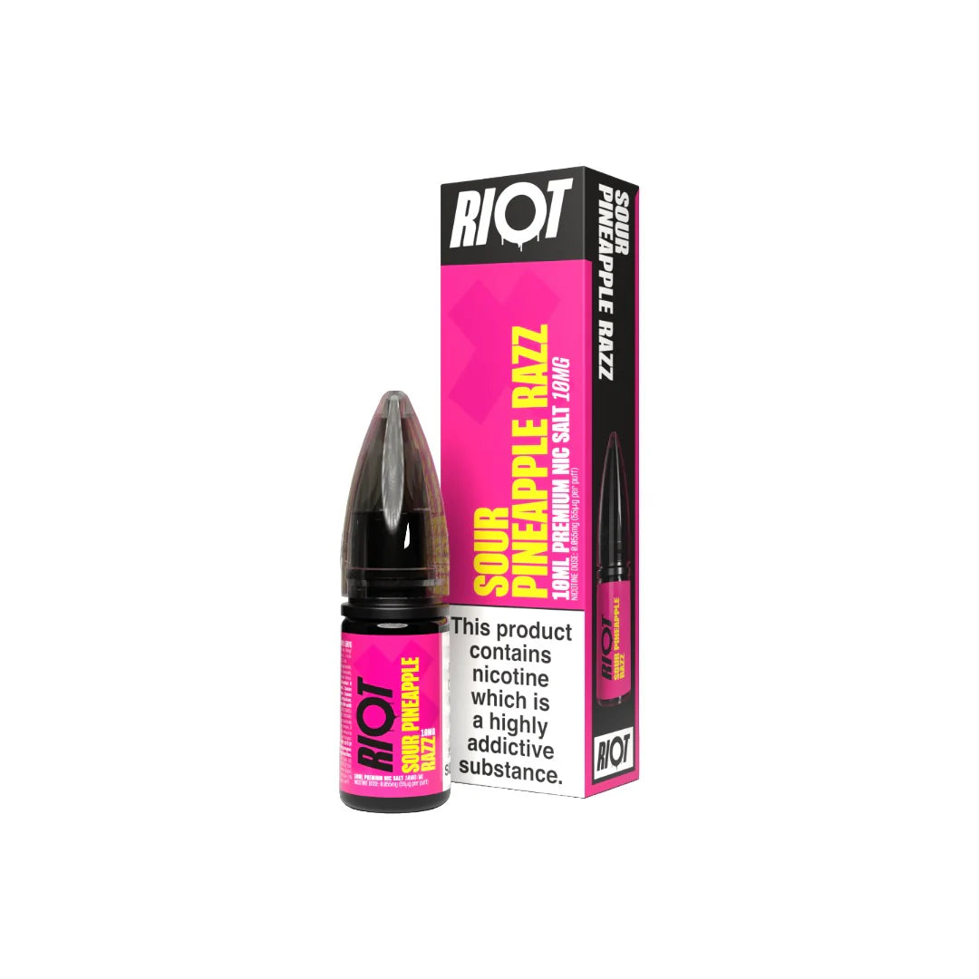 10mg RIOT X 10ml Nic Salts by Riot Squad (50VG/50PG) - DMVapes