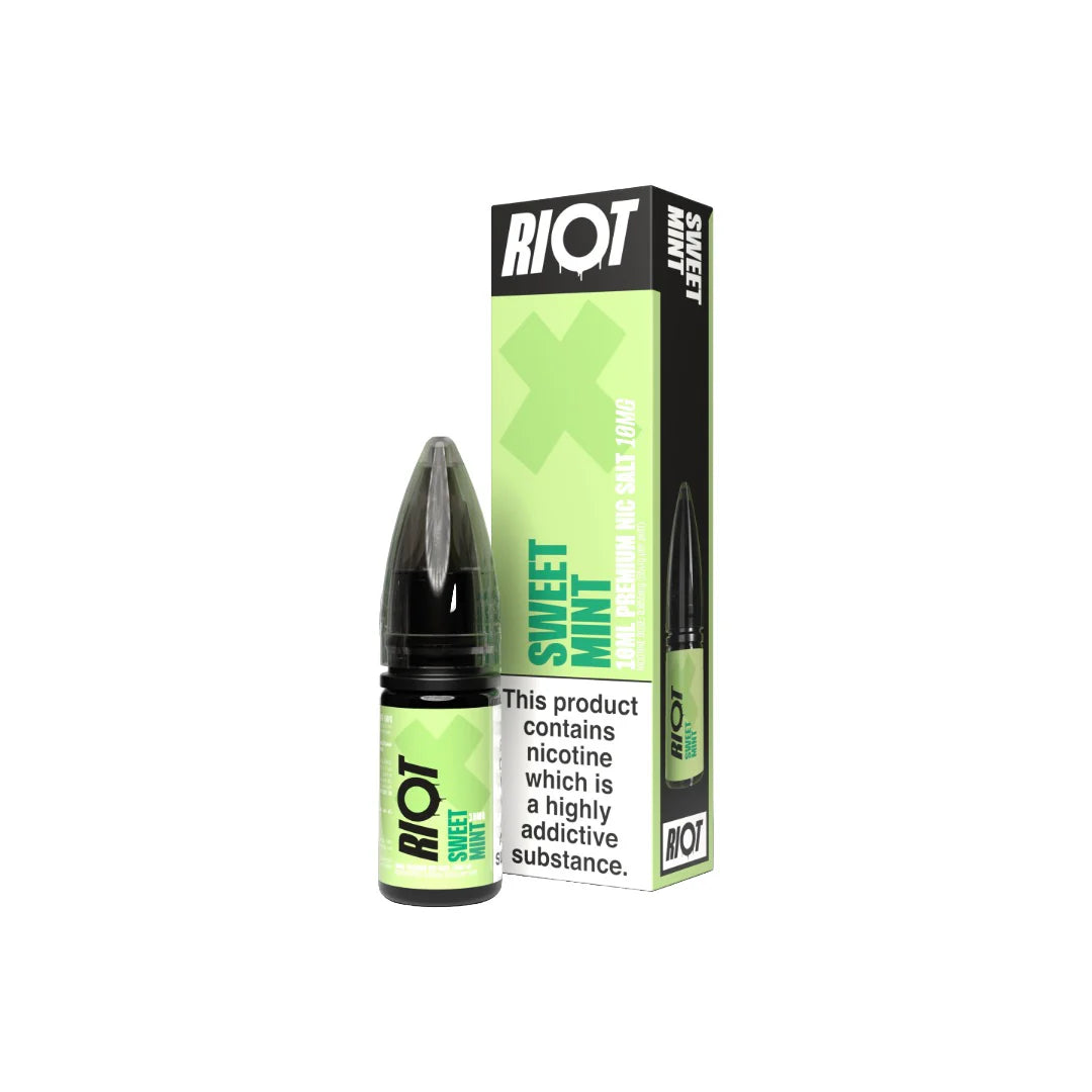 10mg RIOT X 10ml Nic Salts by Riot Squad (50VG/50PG) - DMVapes