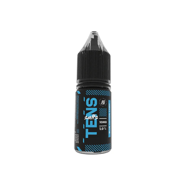10mg Tens Salts 10ml Nic Salts (50VG/50PG) - (Full Box) Pack Of 10 - DMVapes