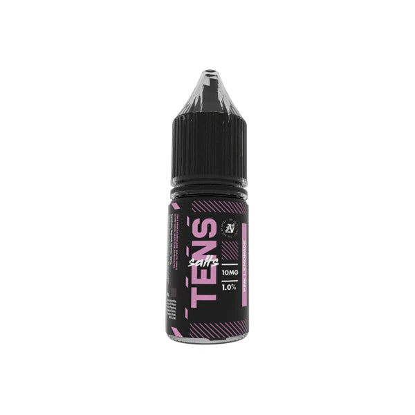 10mg Tens Salts 10ml Nic Salts (50VG/50PG) - (Full Box) Pack Of 10 - DMVapes