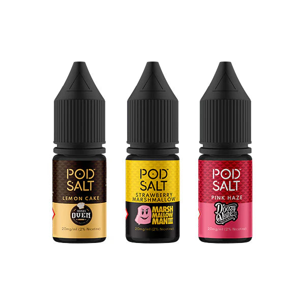 11mg Pod Salt Fusions 10ml Nic Salt (50VG/50PG) - DMVapes