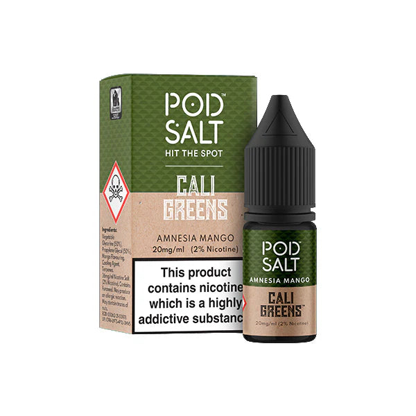 11mg Pod Salt Fusions 10ml Nic Salt (50VG/50PG) - DMVapes