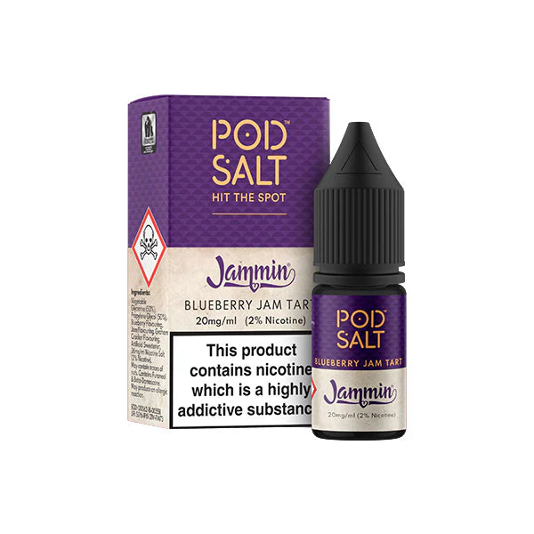 11mg Pod Salt Fusions 10ml Nic Salt (50VG/50PG) - DMVapes