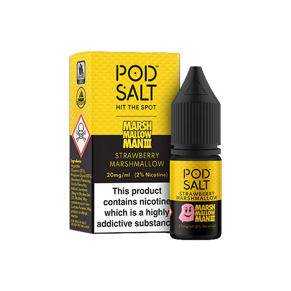 11mg Pod Salt Fusions 10ml Nic Salt (50VG/50PG) - DMVapes