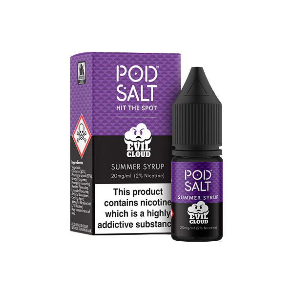 11mg Pod Salt Fusions 10ml Nic Salt (50VG/50PG) - DMVapes