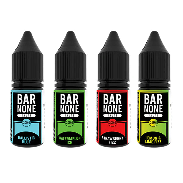 20mg BAR NONE Nic Salts 2x10ml (50VG/50PG) - DMVapes