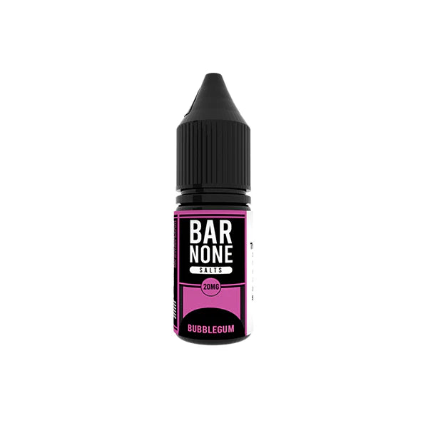 20mg BAR NONE Nic Salts 2x10ml (50VG/50PG) - DMVapes