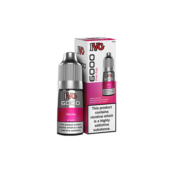 20mg I VG 6000 10ml Nic Salts (50VG/50PG) - DMVapes