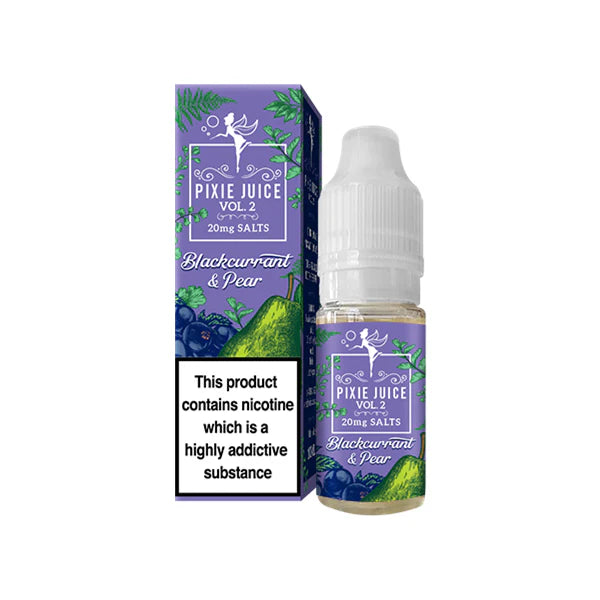 20mg Pixie Juice Volume 2 10ml Nic Salts (50VG/50PG) - DMVapes