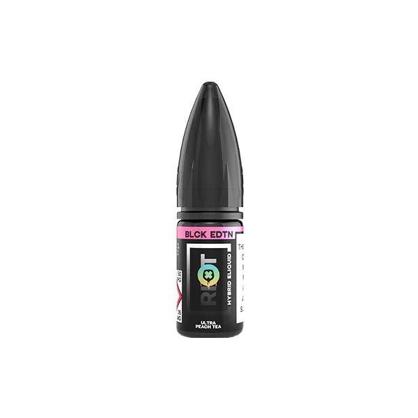 10mg Riot Squad Black Edition V2 Nic Salts 10ml (50VG/50PG) - DMVapes