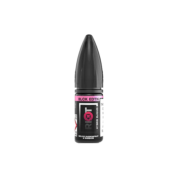 10mg Riot Squad Black Edition V2 Nic Salts 10ml (50VG/50PG) - DMVapes