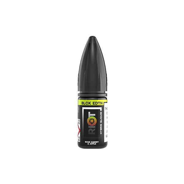 10mg Riot Squad Black Edition V2 Nic Salts 10ml (50VG/50PG) - DMVapes