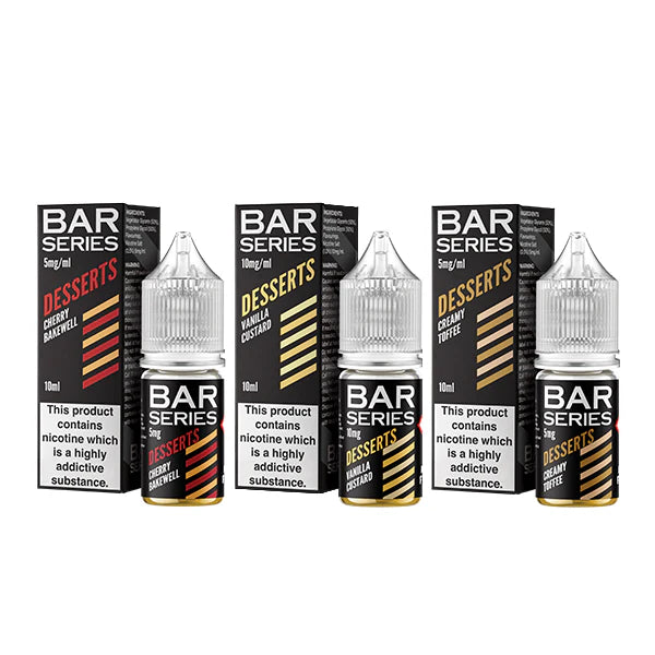 5mg Bar Series Desserts 10ml Nic Salts (50VG/50PG) - DMVapes