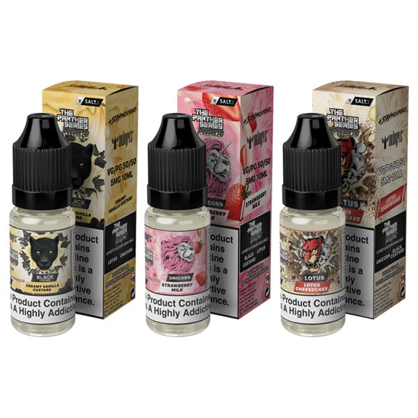 20mg The Panther Series Desserts By Dr Vapes 10ml Nic Salt (50VG/50PG) - DMVapes