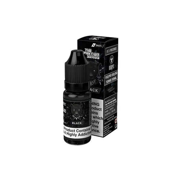 10mg The Panther Series Black 10ml Nic Salts (50VG/50PG) - DMVapes