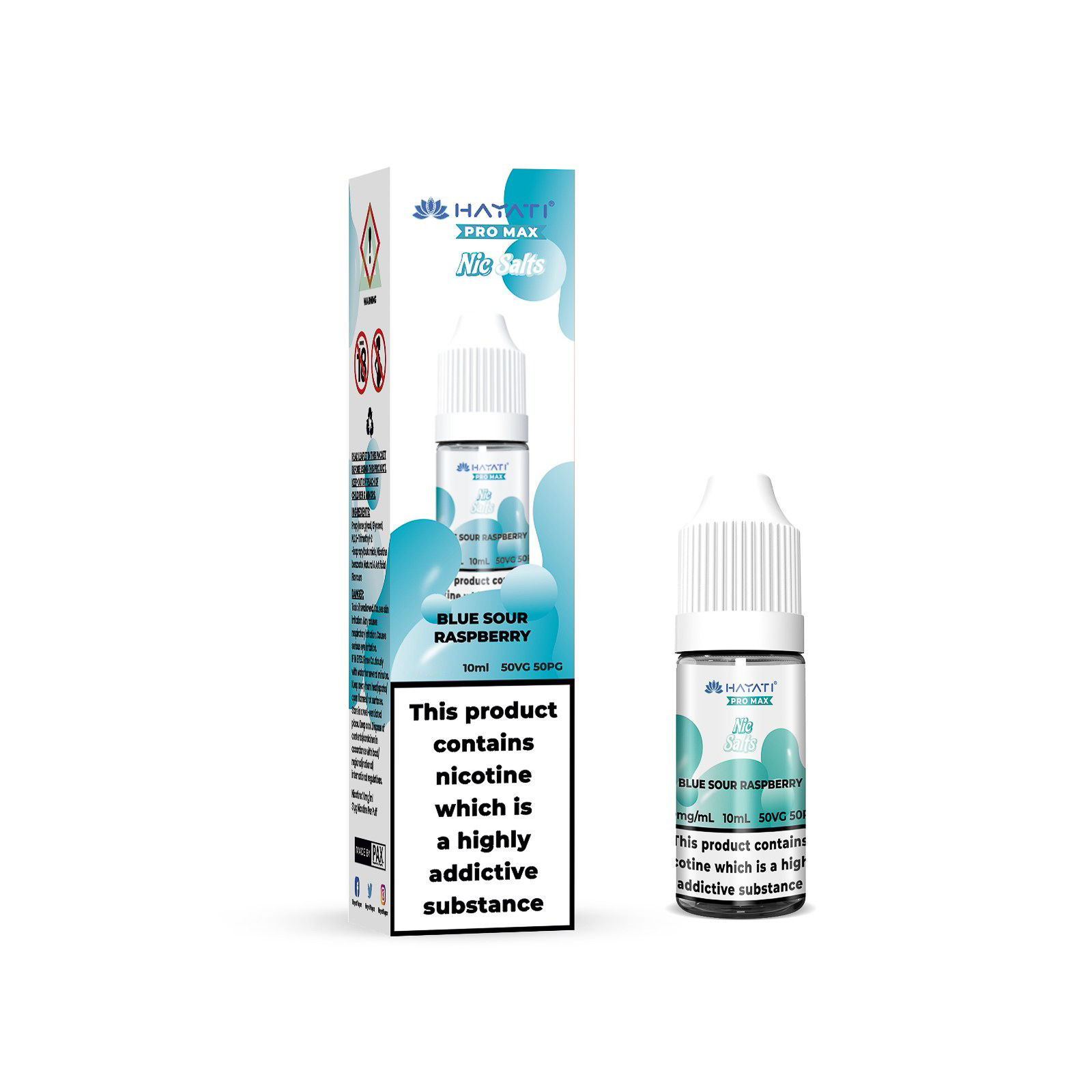 20mg Hayati Pro Max Nic Salts 10ml - DMVapes
