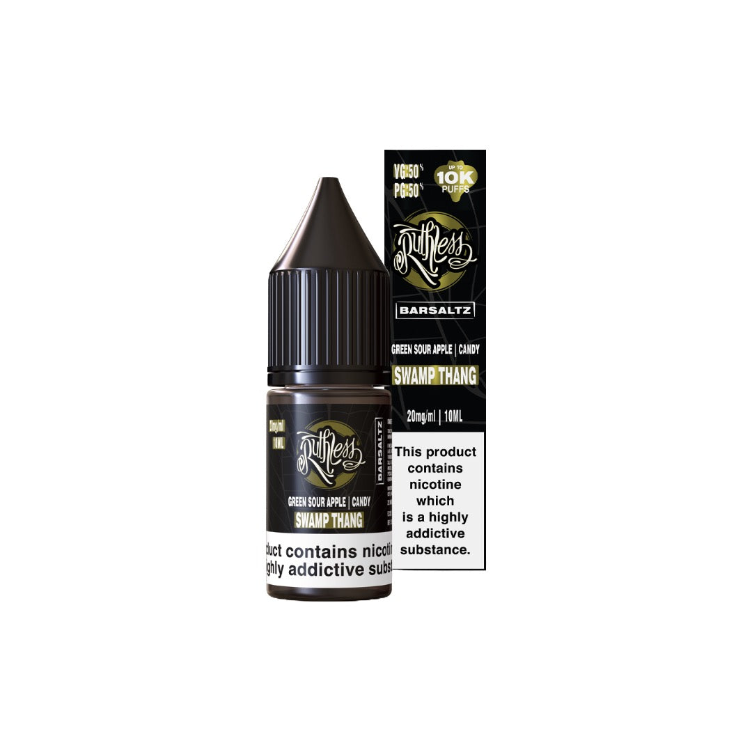 10mg Ruthless Nic Salt 10ml (50VG/50PG) - DMVapes