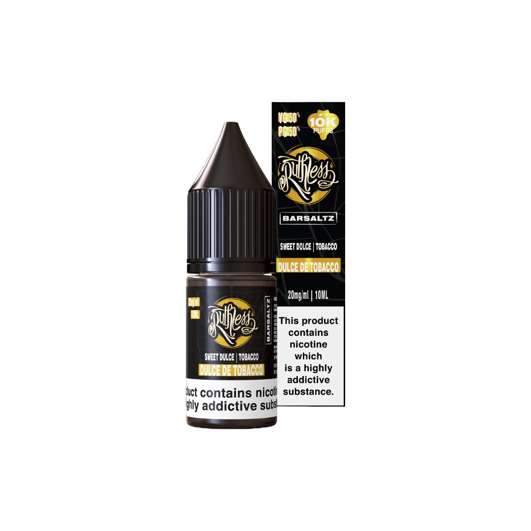 10mg Ruthless Nic Salt 10ml (50VG/50PG) - DMVapes